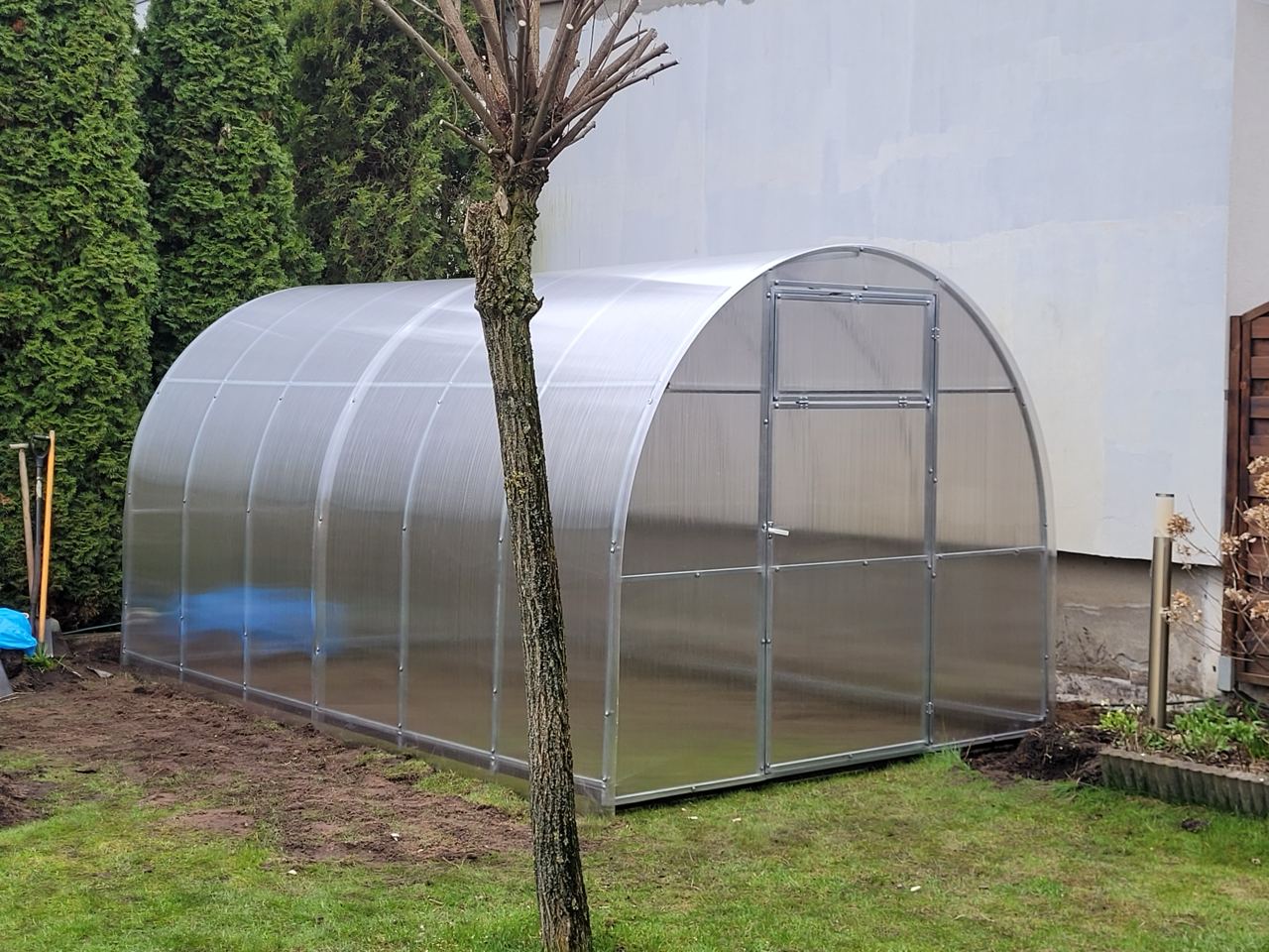 SZKLARNIA OGRODOWA «MINI» 2,4M<br><span style="font-size:18px; color:#777; font-weight: 500; ">Profil 20×20</span> - obrazek 4