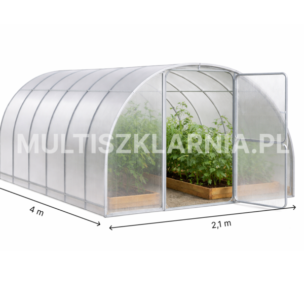 SZKLARNIA OGRODOWA «MINI» 2,1M<br><span style="font-size:18px; color:#777; font-weight: 500; ">Profil 25×20</span>